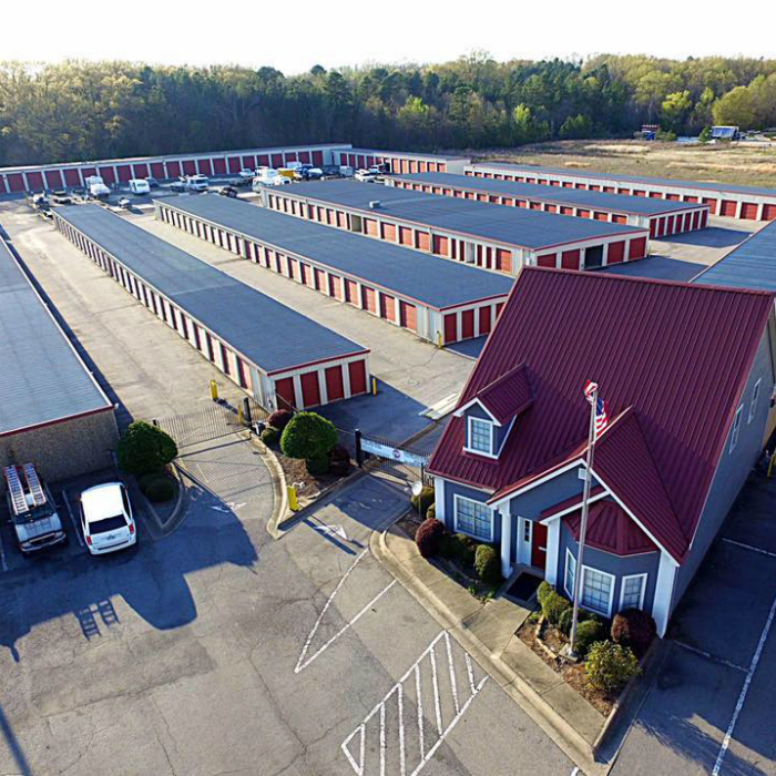 Modern Storage Maumelle climate-controlled storage facility exterior