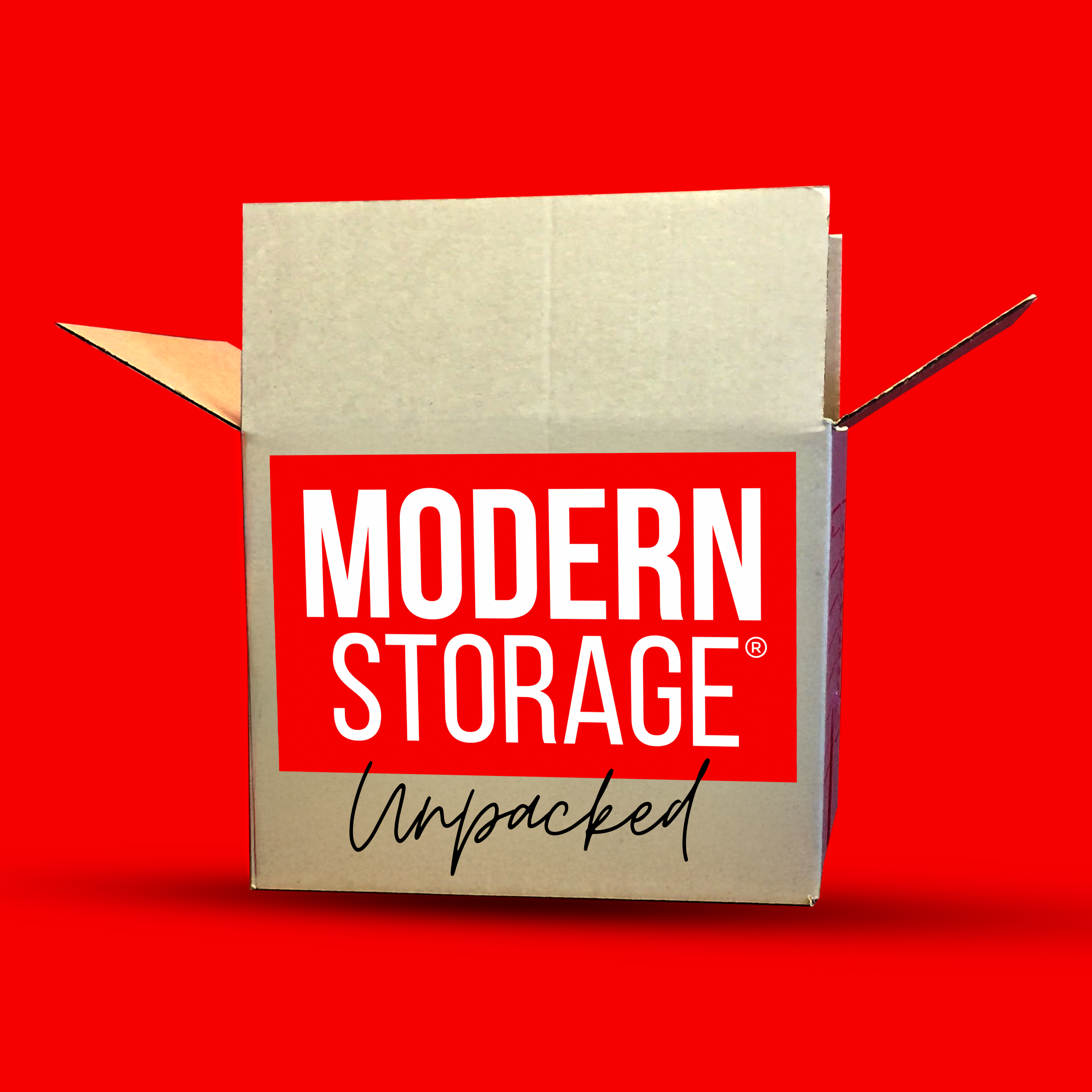Modern Storage Unpacked podcast setup